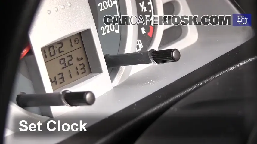 2007 Volkswagen Fox Urban 1.4L 4 Cyl. Reloj